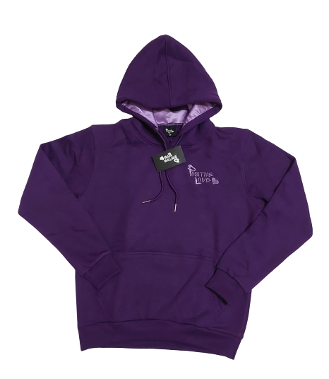 “Purple Kool Aid” Purple Positive Love Hoodie