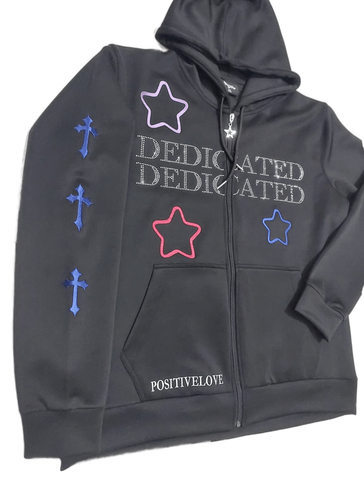 COMING SOON "Dedicated" Positive Love Zip-Up